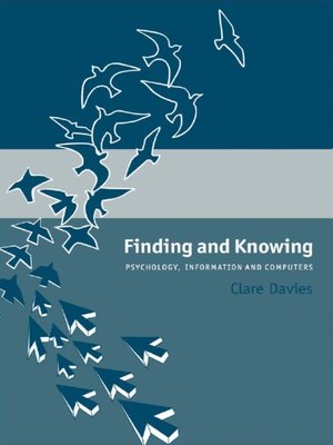cover image of Finding and Knowing